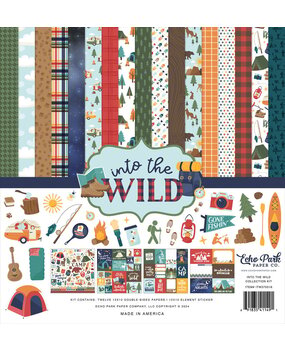 Echo Park Into The Wild 12x12 Inch Collection Kit (ITW375016)