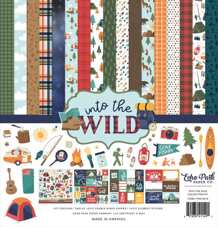 Echo Park Into The Wild 12x12 Inch Collection Kit (ITW375016) Echo Park Into The Wild 12x12 Inch Collection Kit (ITW375016)