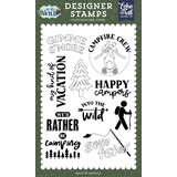 Echo Park Into The Wild Happy Campers Clear Stamps (ITW375044)*