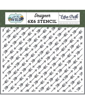 Echo Park Into The Wild Shoot The Arrow Stencil (ITW375034) Echo Park Into The Wild Shoot The Arrow Stencil (ITW375034)