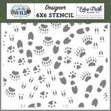 Echo Park Trail Tracks Stencil (ITW375035)