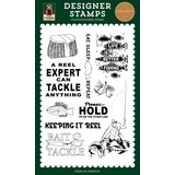 Carta Bella Gone Fishing Keeping It Reel Clear Stamps (CBGF374040)