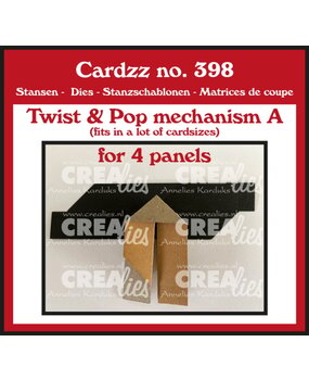 Crealies Cardzz Dies Twist & Pop Mechanisme A (CLCZ398)