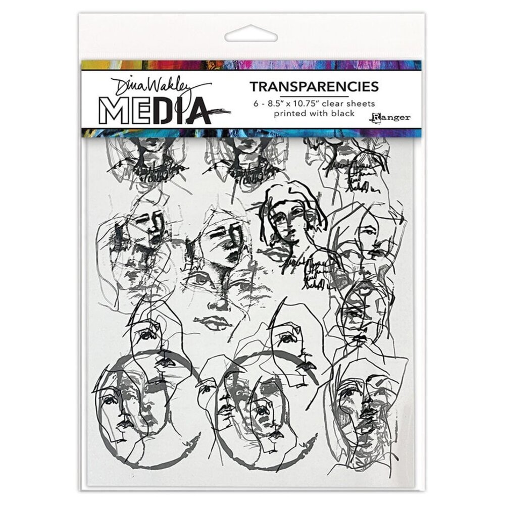 Dina Wakley MEdia Transparencies Tinies Set 1 (MDA82637) Dina Wakley MEdia Transparencies Tinies Set 1 (MDA82637)