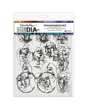 Dina Wakley MEdia Transparencies Tinies Set 1 (MDA82637) Dina Wakley MEdia Transparencies Tinies Set 1 (MDA82637)