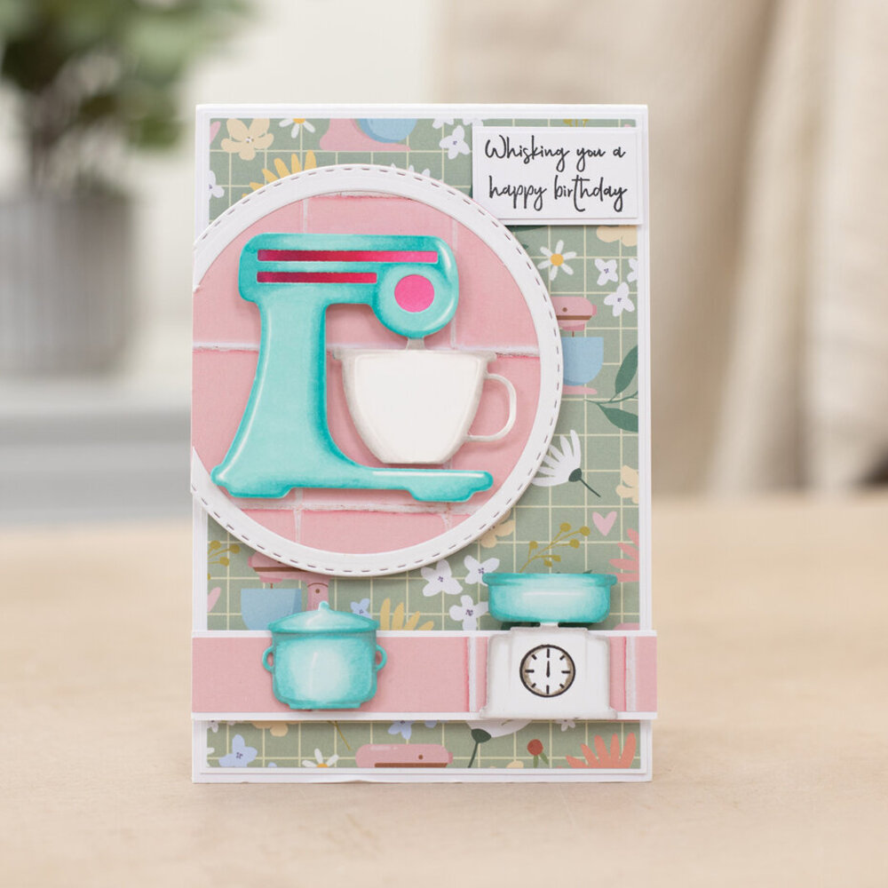 Crafter's Companion Kitchen Collection 6x6 Inch Paper Pad (CC-KC-PAD6)