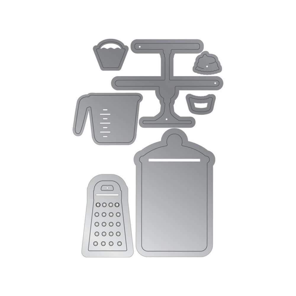 Crafter's Companion Cake Heaven Elements Dies (CC-KC-MD-CAHE)