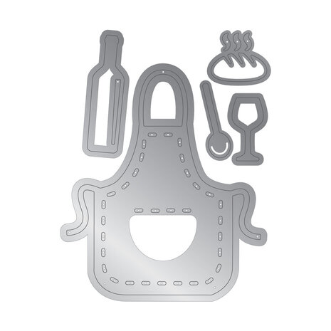 Crafter's Companion My Kitchen My Rules Elements Dies (CC-KC-MD-MKMR)