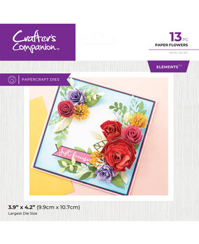 Crafter's Companion Paper Flowers Elements Dies (CC-MD-PAFL)