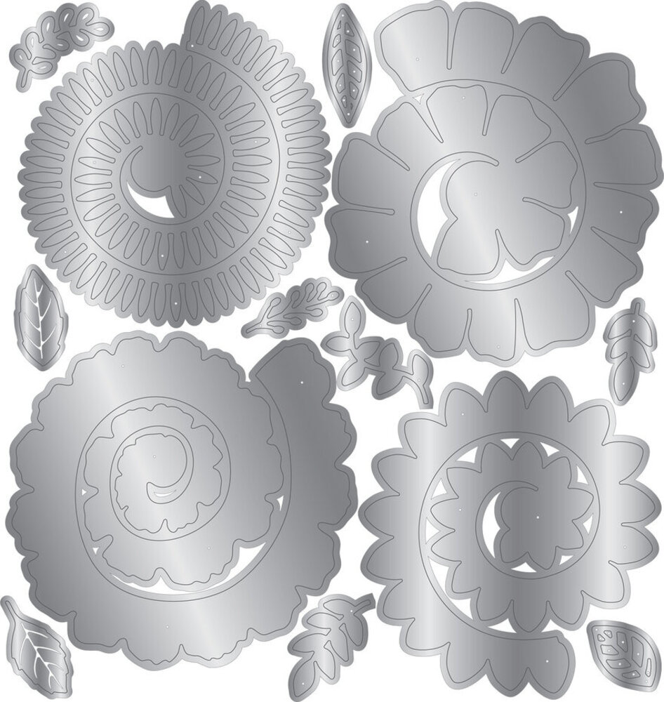 Crafter's Companion Paper Flowers Elements Dies (CC-MD-PAFL)