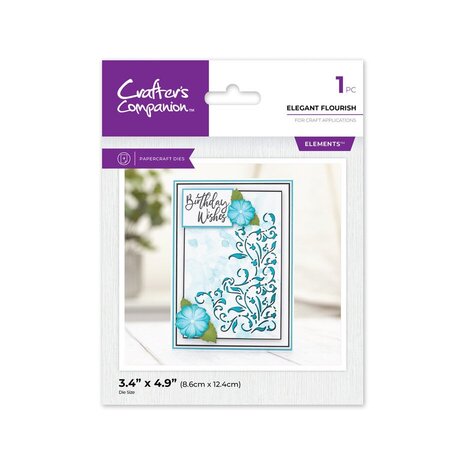 Crafter's Companion Elegant Flourish Elements Dies (CC-MD-ELE-ELEFL)