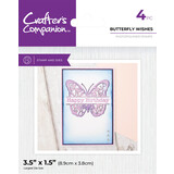 Crafter's Companion Butterfly Wishes Stamp & Dies (CC-STD-BUWI)