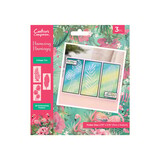Crafter's Companion Flamazing Flamingos 2D Embossing Folder Foilage Trio (FLFL-EF-FTRI)