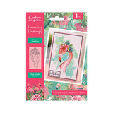 Crafter's Companion Flamazing Flamingos Clear Stamps Elegant Flamingo (FLFL-CA-ST-EFL)