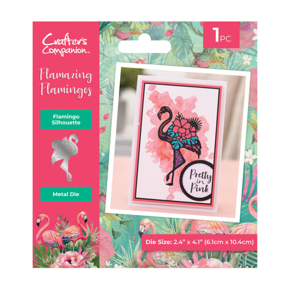 Crafter's Companion Flamazing Flamingos Dies Flamingo Silhouette (FLFL-MD-FLSI) Crafter's Companion Flamazing Flamingos Dies Flamingo Silhouette (FLFL-MD-FLSI)