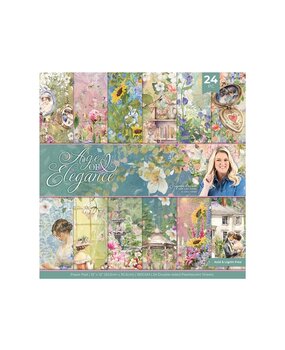 Crafter's Companion Age of Elegance 12x12 Inch Paper Pad (SS-AOE-PAD12)