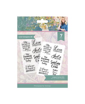 Crafter's Companion Age of Elegance Clear Stamps Love Conquers All (SS-AOE-STP-LOCA) Crafter's Companion Age of Elegance Clear Stamps Love Conquers All (SS-AOE-STP-LOCA)