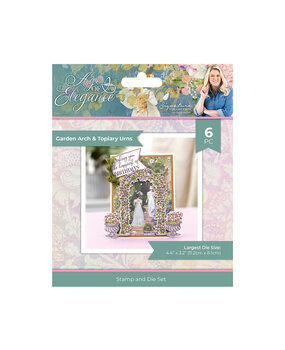 Crafter's Companion Age of Elegance Stamp & Die Garden Arch & Topiary Urn (SS-AOE-STD-GATU) Crafter's Companion Age of Elegance Stamp & Die Garden Arch & Topiary Urn (SS-AOE-STD-GATU)