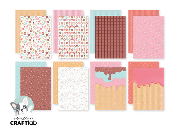 Creative Craftlab Friendz I Scream You Scream A5 Paper Pad (CCL-FR-DPP191) Creative Craftlab Friendz I Scream You Scream A5 Paper Pad (CCL-FR-DPP191)