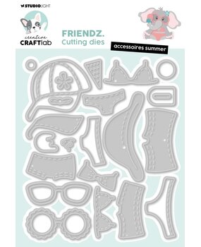 Creative Craftlab Friendz Dies Summer Accessoires (CCL-FR-CD834) Creative Craftlab Friendz Dies Summer Accessoires (CCL-FR-CD834)