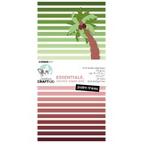 Creative Craftlab Essentials Palm Trees Mini Unicolor Paper Pad (CCL-ES-UPP189)