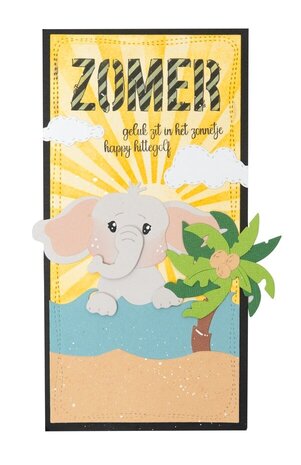 Creative Craftlab Essentials Palm Trees Mini Unicolor Paper Pad (CCL-ES-UPP189)