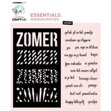 Creative Craftlab Essentials Masks & Stamps Zomer (CCL-ES-MST08)