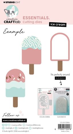 Creative Craftlab Essentials Dies Ice Cream (CCL-ES-CD836) Creative Craftlab Essentials Dies Ice Cream (CCL-ES-CD836)