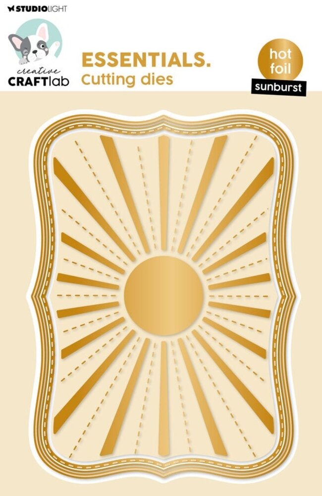 Creative Craftlab Essentials Hot Foil Die Sunburst (CCL-ES-HFCD03) Creative Craftlab Essentials Hot Foil Die Sunburst (CCL-ES-HFCD03)