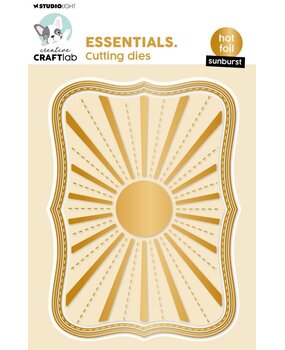 Creative Craftlab Essentials Hot Foil Die Sunburst (CCL-ES-HFCD03) Creative Craftlab Essentials Hot Foil Die Sunburst (CCL-ES-HFCD03)