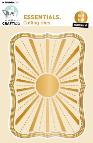 Creative Craftlab Essentials Hot Foil Die Sunburst (CCL-ES-HFCD03) Creative Craftlab Essentials Hot Foil Die Sunburst (CCL-ES-HFCD03)