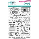 Carlijn Design Stempels Retro 80s & 90s (CDST-0117)