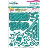 Carlijn Design Snijmallen Retro Vintage Kaders (CDSN-0259)