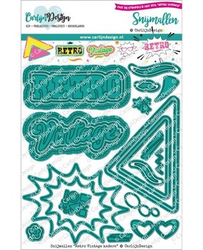 Carlijn Design Snijmallen Retro Vintage Kaders (CDSN-0259)