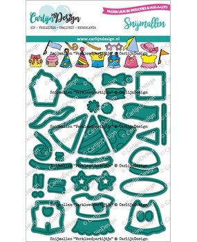 Carlijn Design Snijmallen Verkleedpartijtje (CDSN-0260) Carlijn Design Snijmallen Verkleedpartijtje (CDSN-0260)