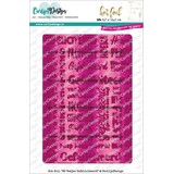 Carlijn Design Hot Foil A6 Vakjes Gefeliciteerd (CDHF-0055)