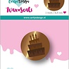 Carlijn Design Wax Seal Stamper 1 Inch Taart (CDWX-0078) Carlijn Design Wax Seal Stamper 1 Inch Taart (CDWX-0078)