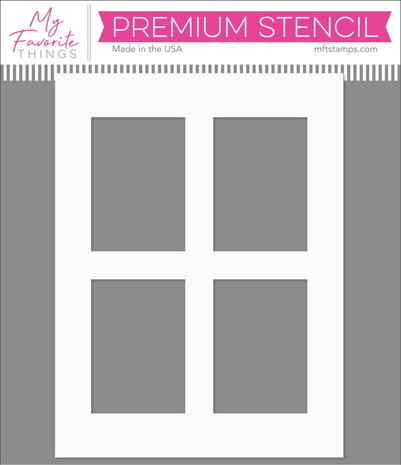 My Favorite Things Through the Window Stencil (ST-207) My Favorite Things Through the Window Stencil (ST-207)