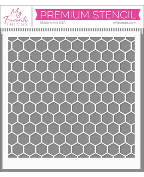 My Favorite Things Chicken Wire Stencil (ST-208) My Favorite Things Chicken Wire Stencil (ST-208)