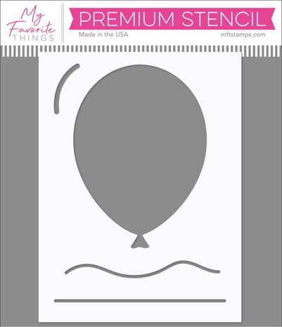 My Favorite Things Build-a-Balloon Stencil (ST-209) My Favorite Things Build-a-Balloon Stencil (ST-209)