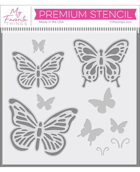 My Favorite Things Flutterbys Stencils (ST-210)