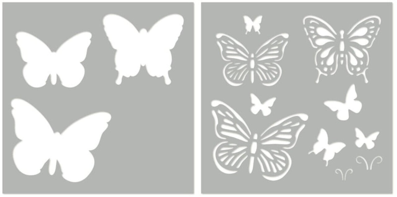 My Favorite Things Flutterbys Stencils (ST-210)