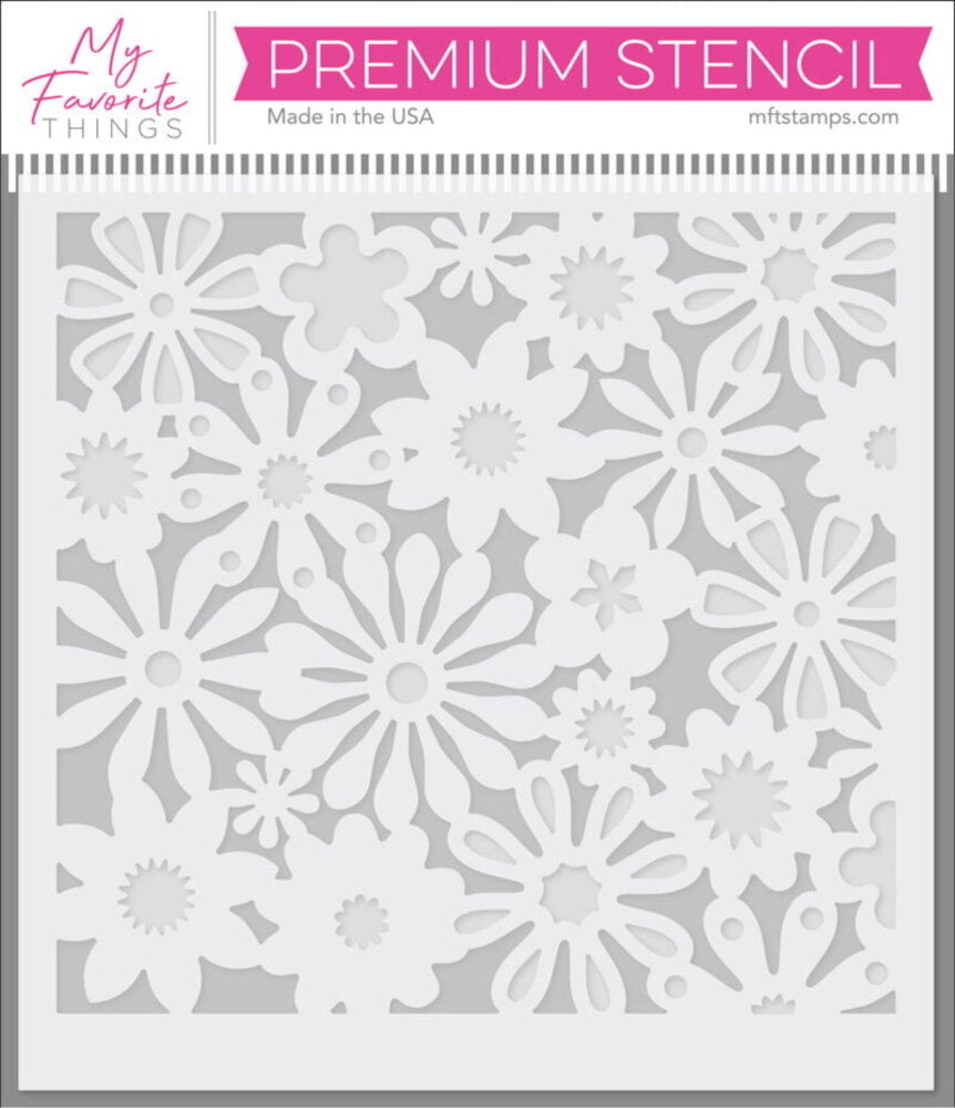 My Favorite Things Funky Florals Stencils (ST-212) My Favorite Things Funky Florals Stencils (ST-212)