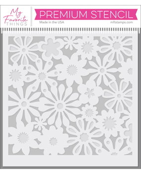 My Favorite Things Funky Florals Stencils (ST-212) My Favorite Things Funky Florals Stencils (ST-212)