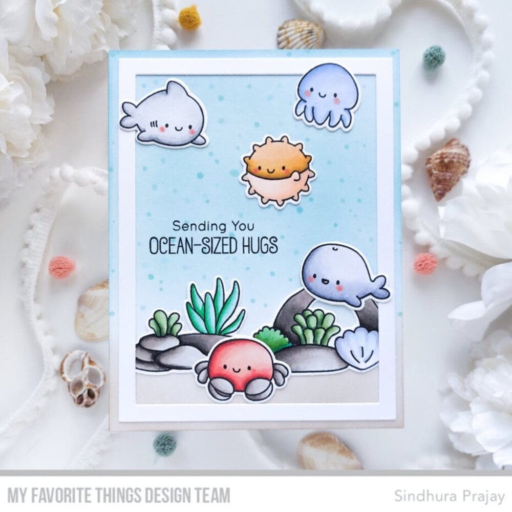 My Favorite Things Ocean-Sized Hugs Clear Stamps (JB-044) My Favorite Things Ocean-Sized Hugs Clear Stamps (JB-044)