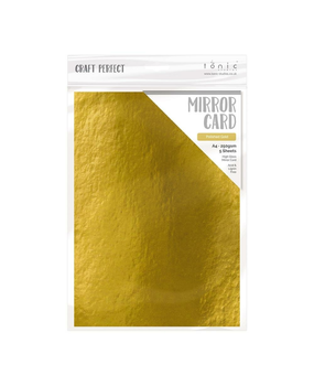 Tonic Studios Mirror Card Gloss A4 Polished Gold (9436E) Tonic Studios Mirror Card Gloss A4 Polished Gold (9436E)