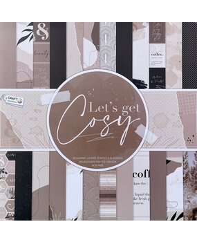Craft Sensations Let's Get Cozy 12x12 Inch Paper Pad (CR0237/21A3)