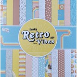 Craft Sensations Retro Funky Vibes 12x12 Inch Paper Pad (CR0237/21A3)