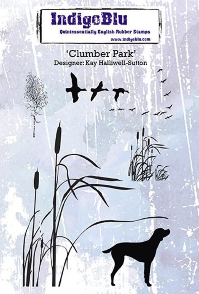 IndigoBlu Clumber Park A6 Rubber Stamp (IND0173) IndigoBlu Clumber Park A6 Rubber Stamp (IND0173)