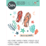 Sizzix Clear Stamps with Framelits You're my Lobster (666671)